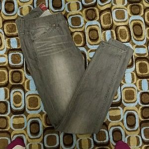 Lucky Brand Grey Skinny Jeans